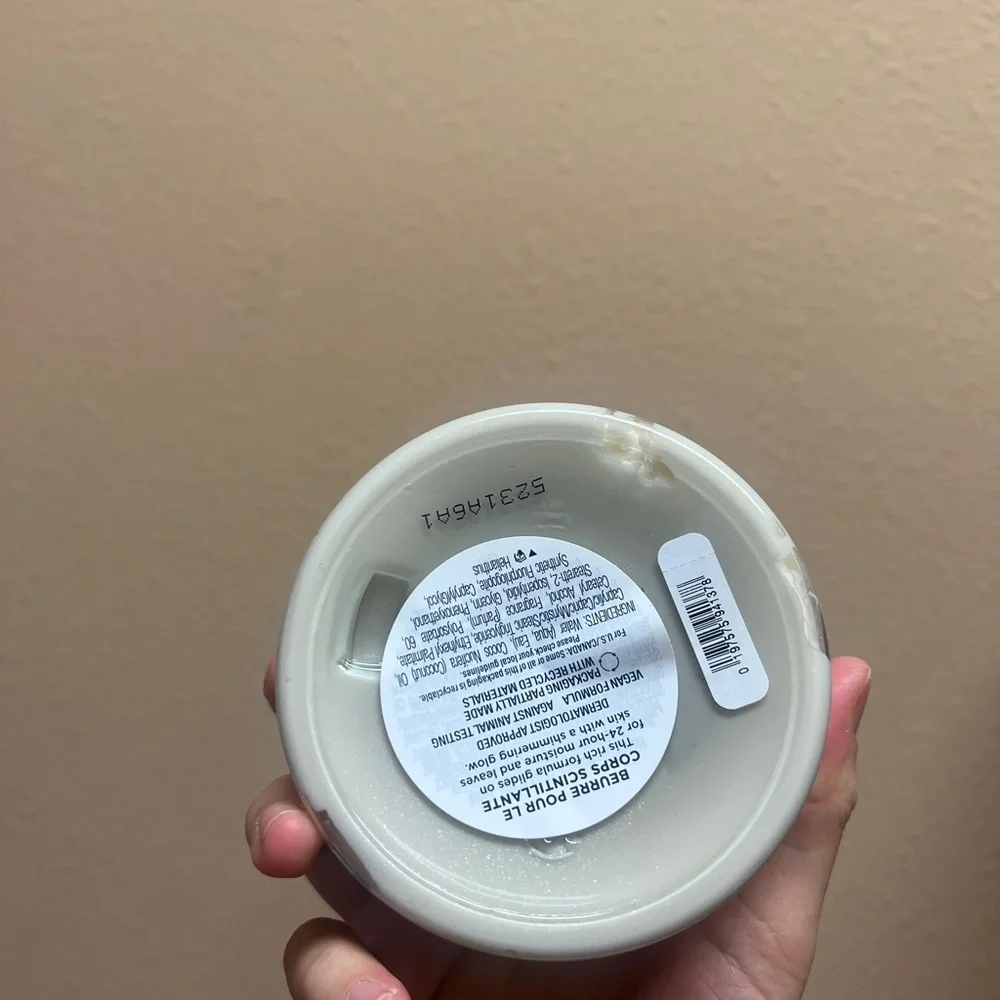 Victoria’s Secret Vanilla Creme Feel Toasty Creamy Shimmer Body Butter